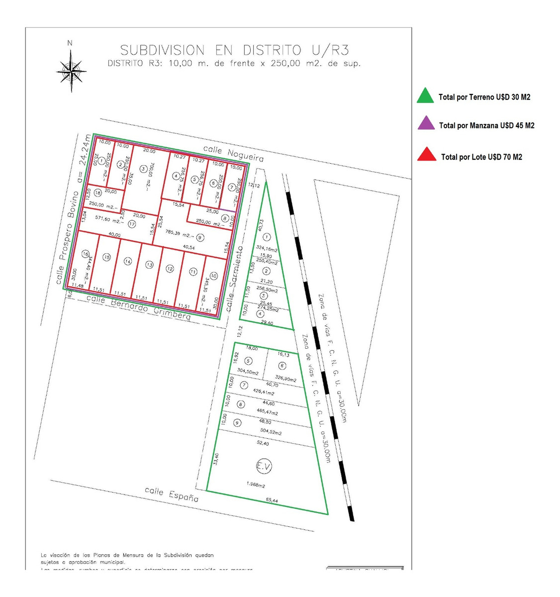 Terreno en venta con sup. de 15.000m2