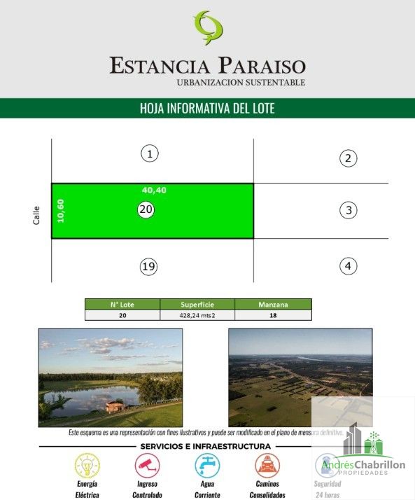Lote en venta – Estancia Paraíso - foto 3