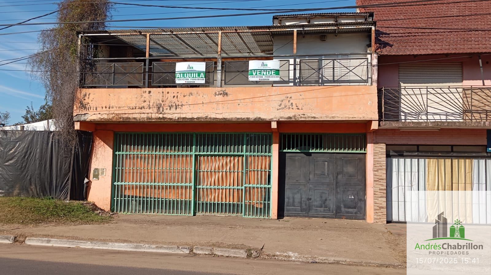 Galpón más departamento de 3 dormitorios en venta Concordia