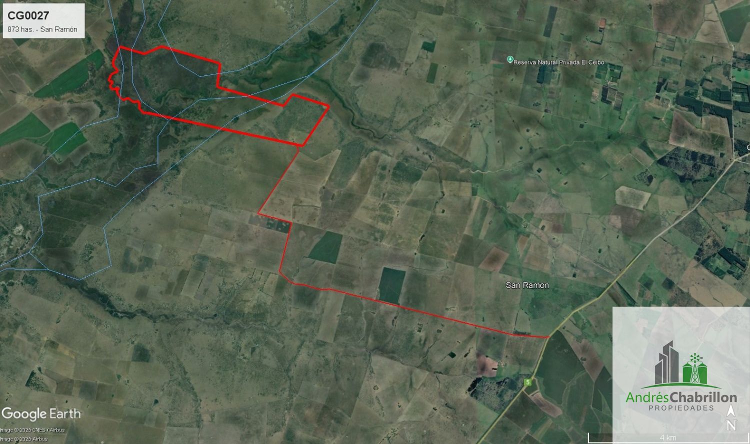 Campo en venta de 873has ubicado en Federación - foto 2